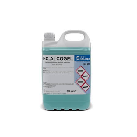 GEL HIDROALCOHOLICO GARRAFA 5L