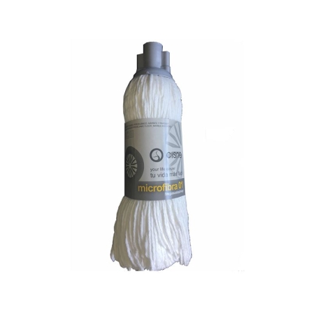 FREGONA MICROFIBRA BLANCA SIN PALO