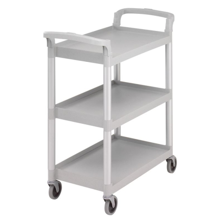 CARRO SERVICIO 3 BANDEJAS GRIS 83,5 X 41 X 96,5CM
