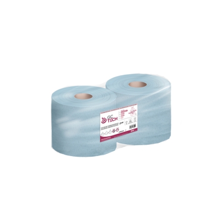 BOBINA  INDUSTRIAL AZUL 3 CAPAS 750 SERVICIOS FARDO 2 ROLLOS