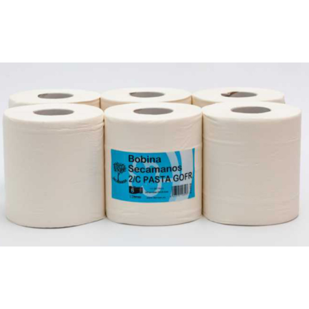BOBINA SECAMANOS 2 CAPAS PASTA 