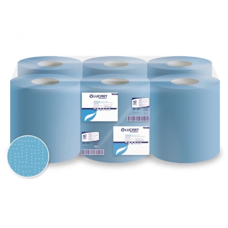 BOBINA SECAMANOS AZUL ECOLOGICA 2 CAPAS