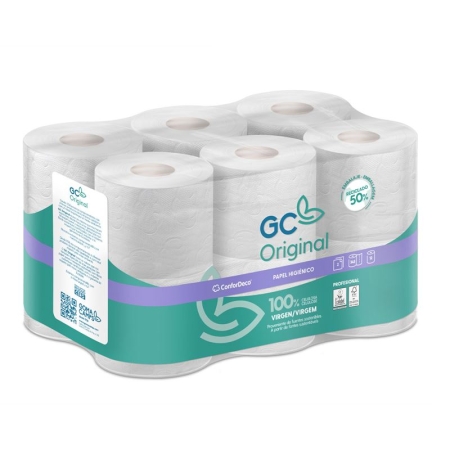 HIGIENICO CONFORDECO 2 CAPAS, 300 SERVICIOS, FARDO 96 ROLLOS