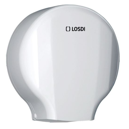 DISPENSADOR DE PAPEL HIGIENICO ABS BLANCO