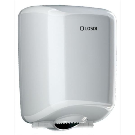 DISPENSADOR DE PAPEL MECHA ABS BLANCO