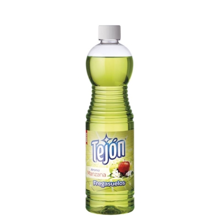 FREGASUELOS BACTERIOSTATICO OLOR MANZANA BOTELLA 1L