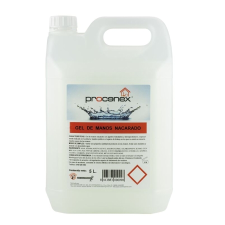 GEL DE MANOS NACARADO 5 LITROS