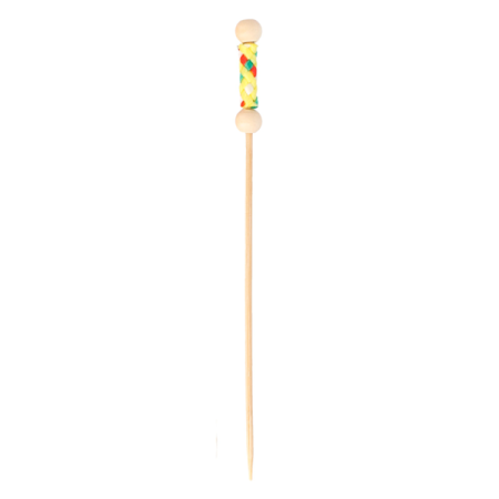 PICKS PERLA AMARILLA 12CM BAMBU