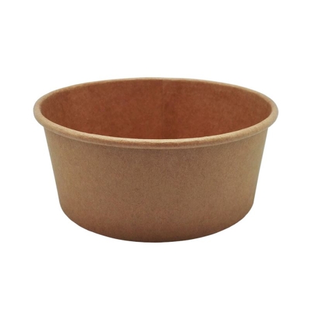 ENSALADERA DE CARTON KRAFT 750CC
