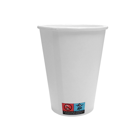 VASO CARTON BLANCO 480ML