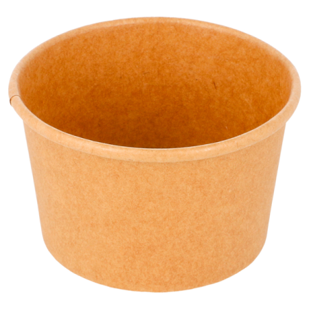 TARRINA CARTON PARA HELADOS 120ML KRAFT