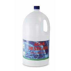 AGUA DESTILADA GARRAFA 5 LITROS
