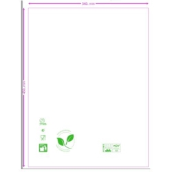 BOLSA MERCADO COMPOSTABLE 34X45
