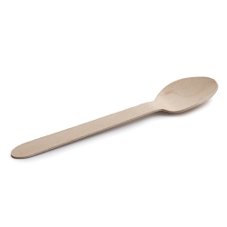 CUCHARA DE MADERA 160MM