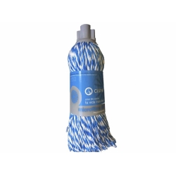 FREGONA MICROFIBRA AZUL/BLANCO SIN PALO