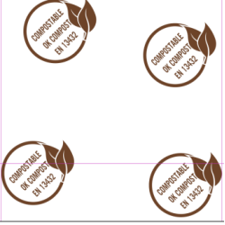 BOLSA BASURA BIO COMPOSTABLE 45X48 10L