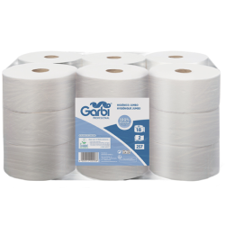 HIGIENICO INDUSTRIAL GARBI 2CAPAS 257 SERVICIOS FARDO 18 ROLLOS