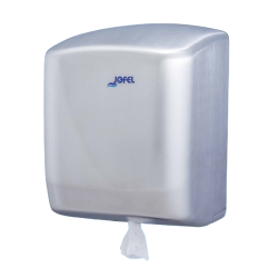 DISPENSADOR DE PAPEL MECHA COLOR SATINADO INOXIDABLE