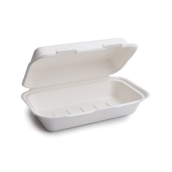 ENVASE HOT DOG FIBRA DE CAÑA (26OZ)