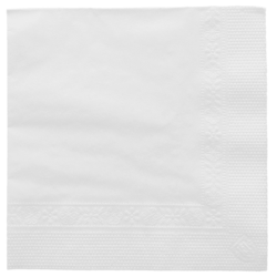 SERVILLETA 20X20 BLANCA 2 CAPAS
