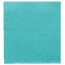 SERVILLETA 20X20CM AZUL TURQUESA 