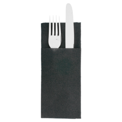 SERVILLETA CANGURO 33X40 NEGRA
