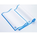 ROLL DRAP BLANCO CON CENEFA AZUL 40X64CM