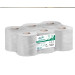 BOBINA SECAMANOS 1 CAPA ECOLOGICA 814 SERVICIOS FARDO 6 ROLLOS