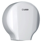 DISPENSADOR DE PAPEL HIGIENICO ABS BLANCO