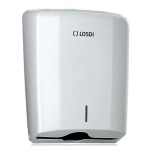 DISPENSADOR DE PAPEL TOALLA ABS BLANCO. LINEA ELEGANCE
