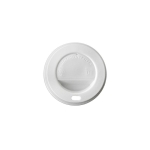 TAPA ALTA BLANCA PARA VASO PAPEL 120ML