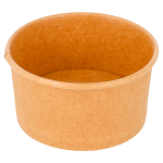 TARRINA DE CARTON KRAFT PARA HELADO 90ML